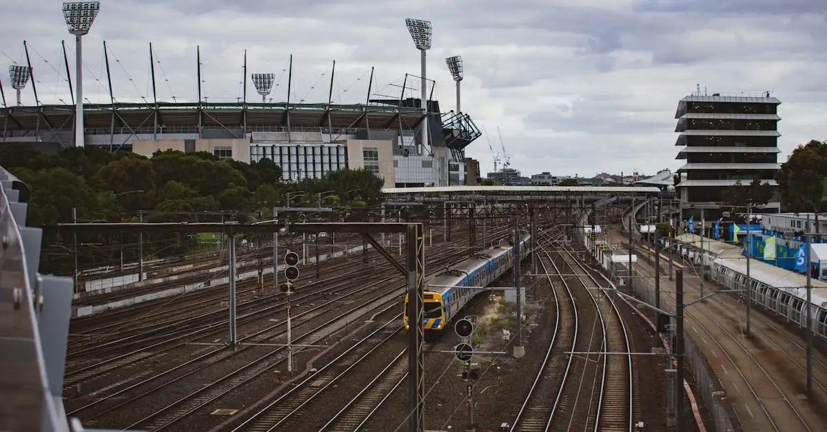 Où est situé le célèbre Melbourne Cricket Ground ?
