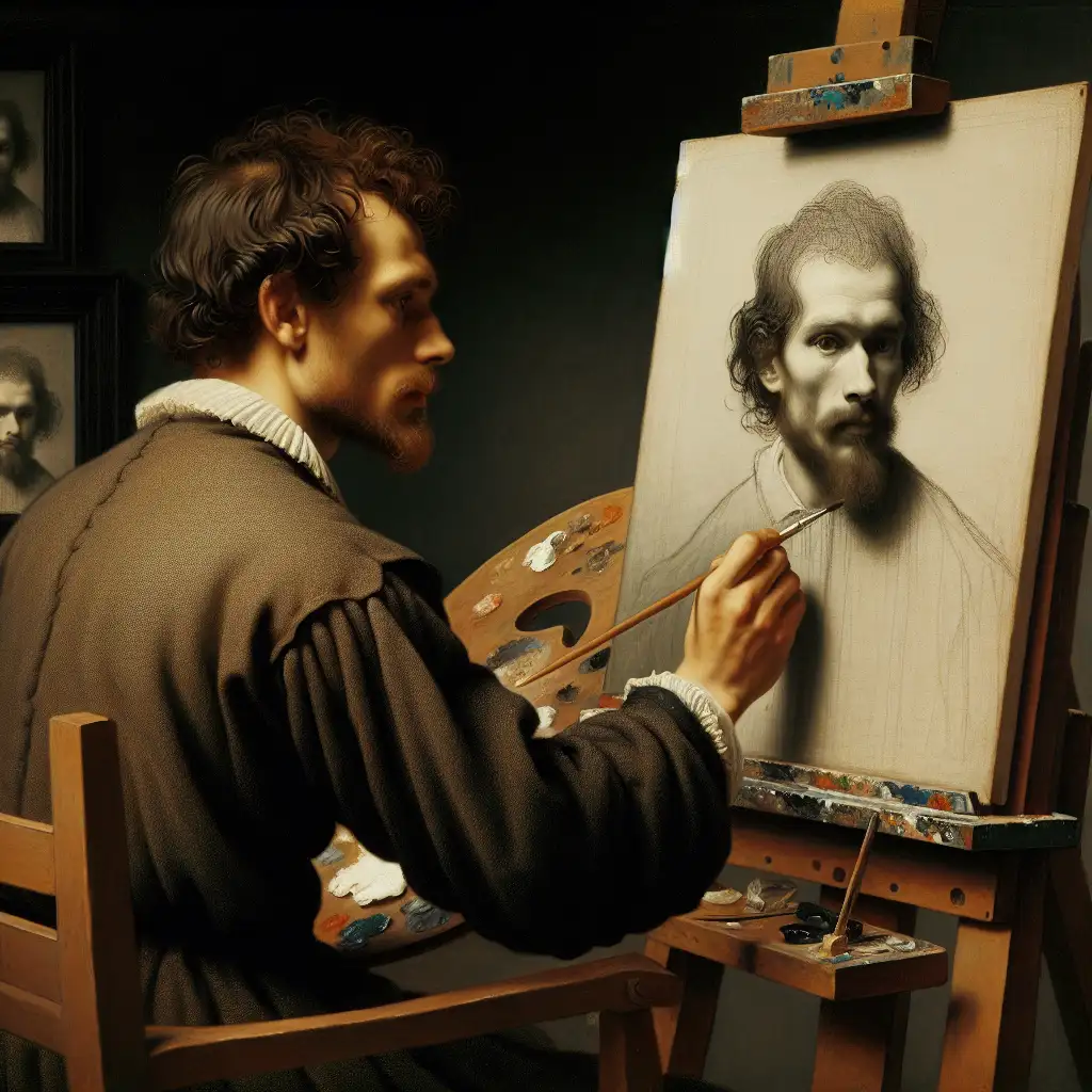 Quel peintre néerlandais est célèbre pour ses portraits ?