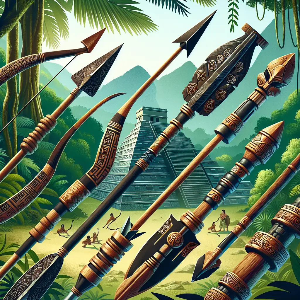 Quelles étaient les principales armes des Maya ?