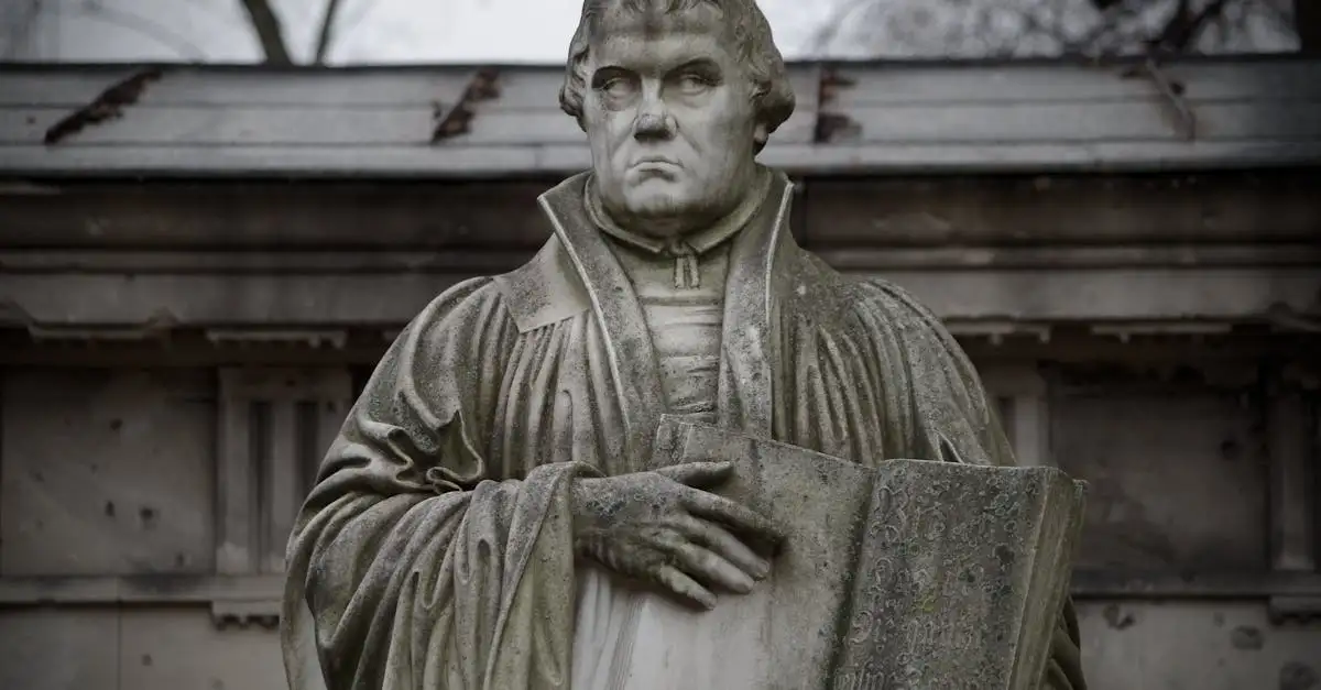Qui a initié la Réforme de 1517, Martin Luther ?