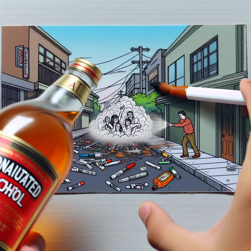 Comment l'alcool peut-il éliminer les taches de marqueur ?