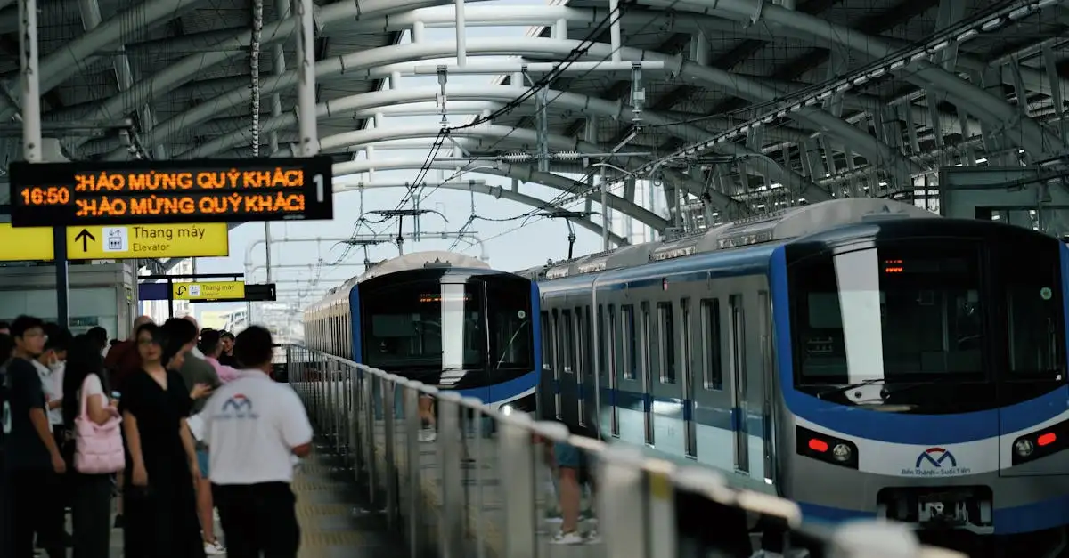 Comment les trains électrifiés diminuent-ils les émissions de CO2 ?