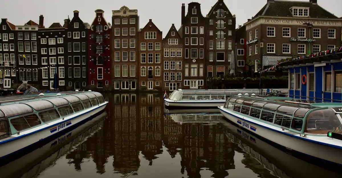 Pourquoi les maisons des canaux à Amsterdam sont-elles iconiques ?