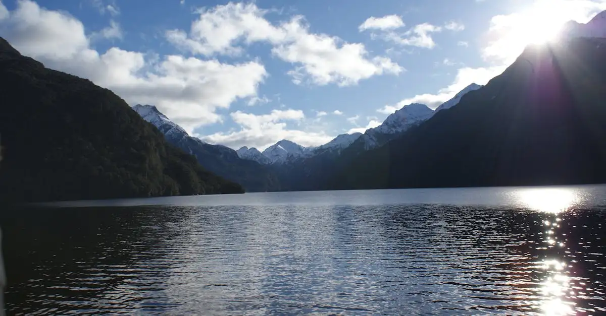 Où est situé le parc national Fiordland en Nouvelle-Zélande ?