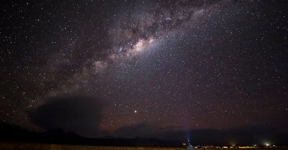 Quel désert chilien offre le ciel étoilé le plus clair ?