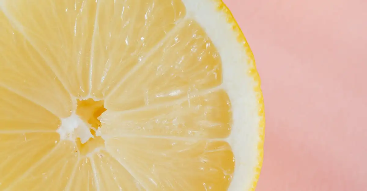 Comment enlever les taches de thé avec du jus de citron ?