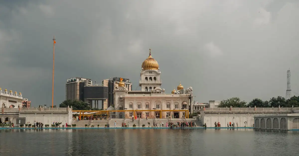 Quel temple en marbre en Inde est le Temple d'Or ?