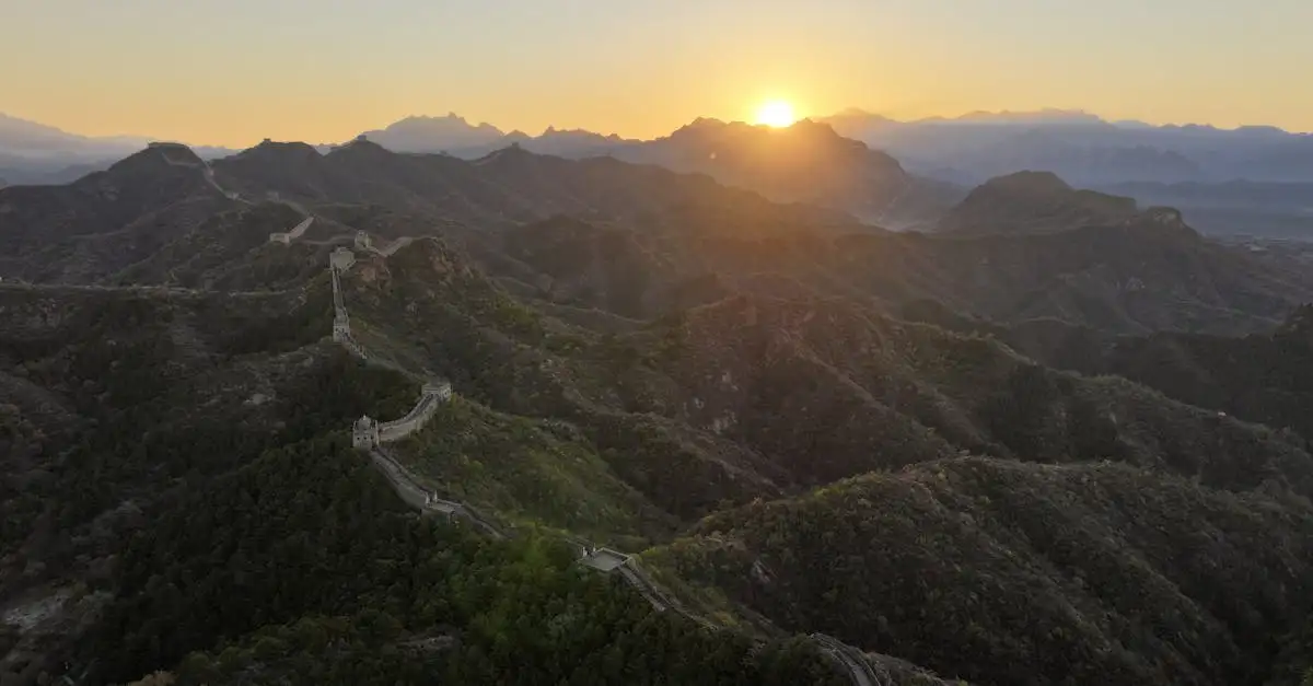 Quelle partie de la Grande Muraille est une merveille du monde ?
