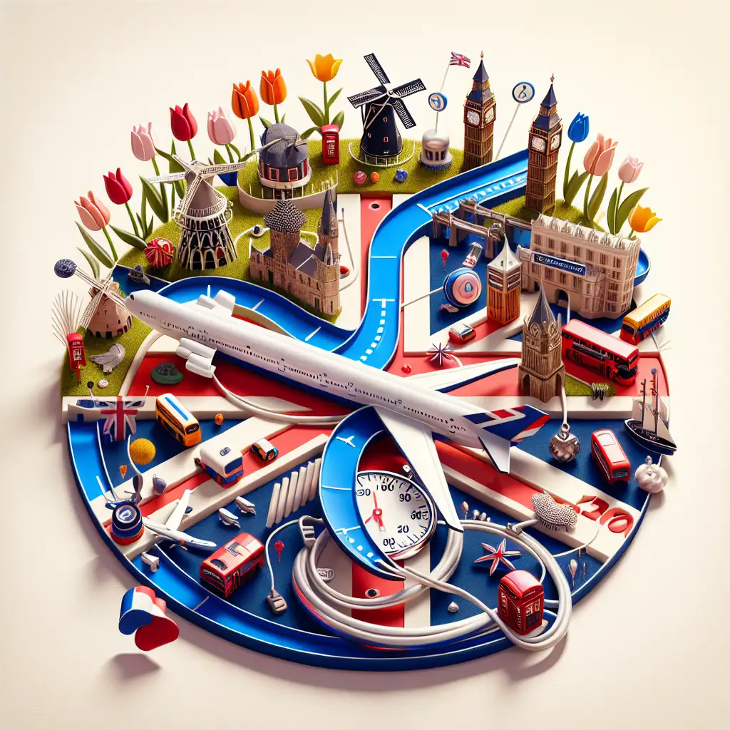 Combien de temps pour voler d'Amsterdam à Birmingham (BHX) ?