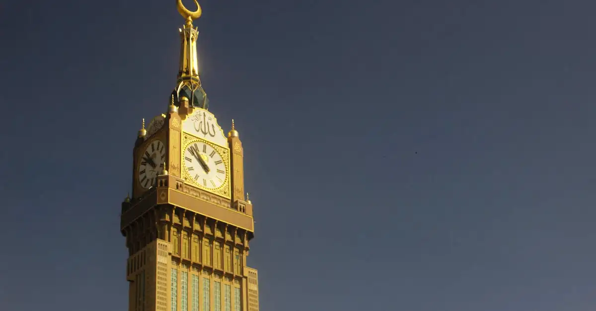 La tour de l'Horloge Abraj Al-Bait est-elle à La Mecque ?
