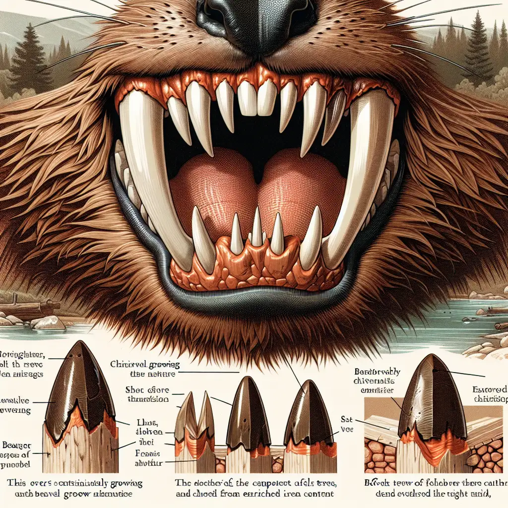 Pourquoi les dents de castor sont-elles si robustes et uniques ?