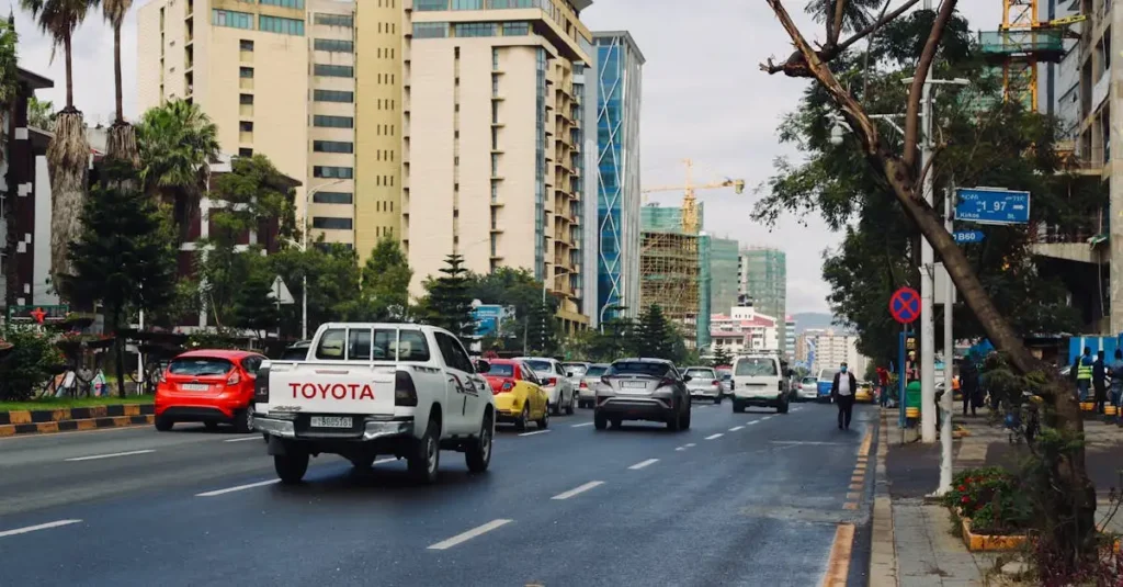 Quelle est la capitale de l'Éthiopie et pourquoi est-elle choisie ?
