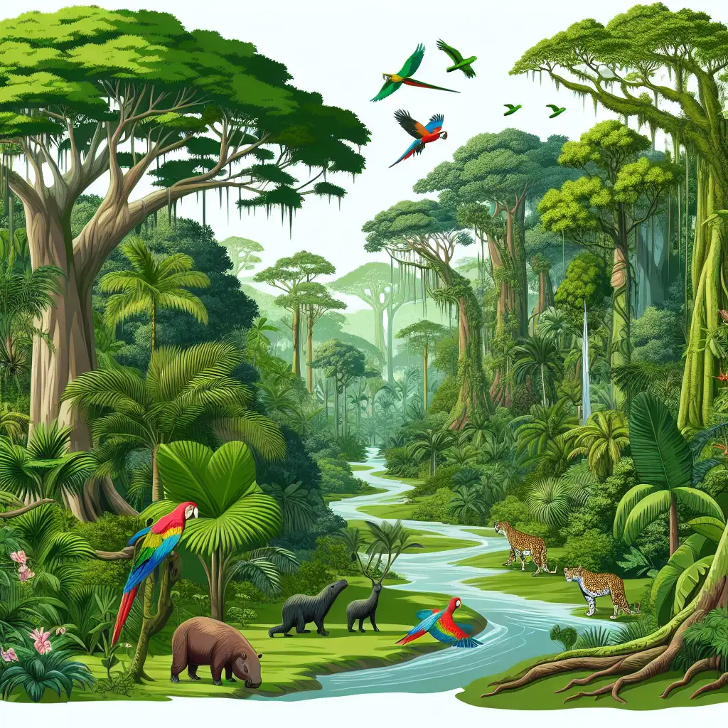 Quelle est la plus grande forêt tropicale d'Amérique ?