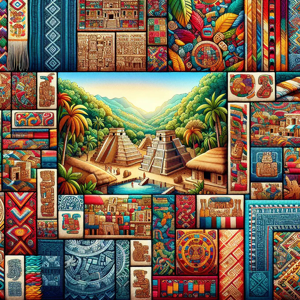 Quelle est la signification et l'origine du textile maya ?