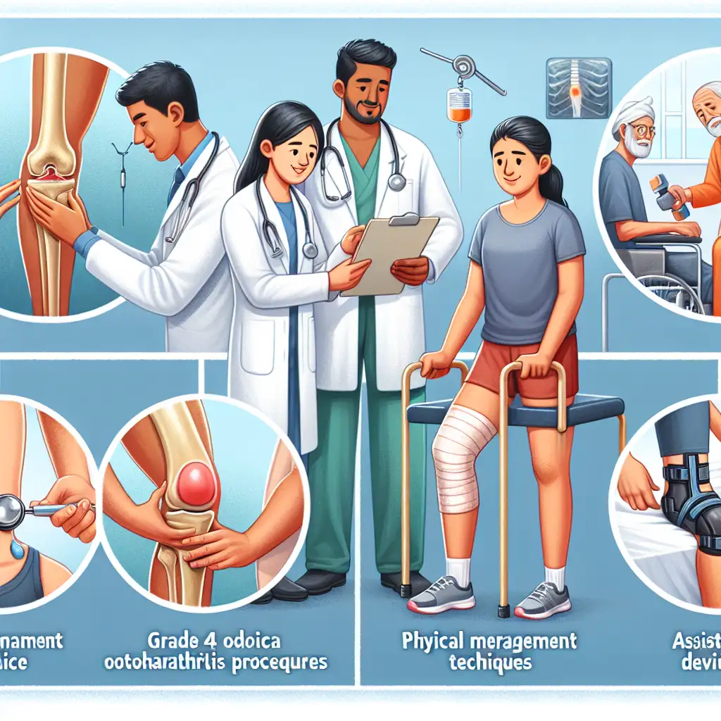 Quelles options médicales pour l'arthrose du genou grade 4 ?