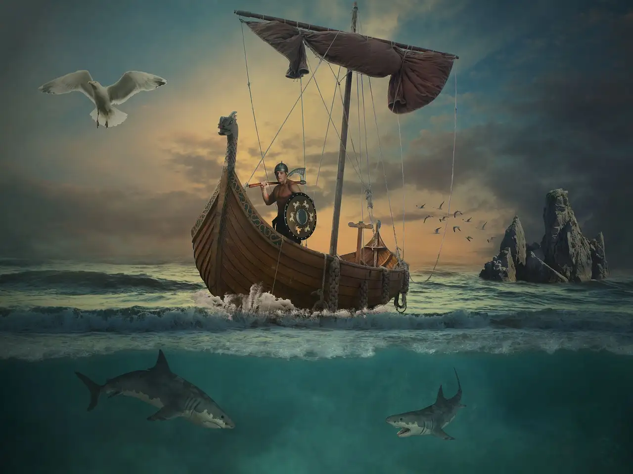 Comment les Vikings ont-ils échangé avec l'Empire byzantin ?