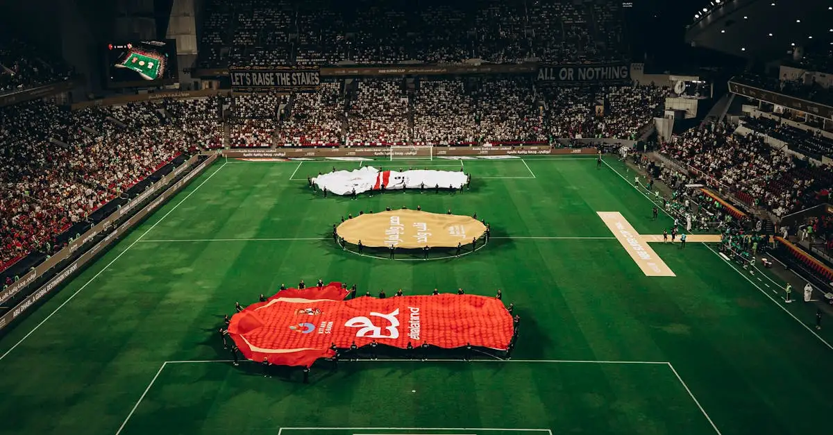 Où se trouve le stade de l'Olympique Lyonnais à Lyon ?