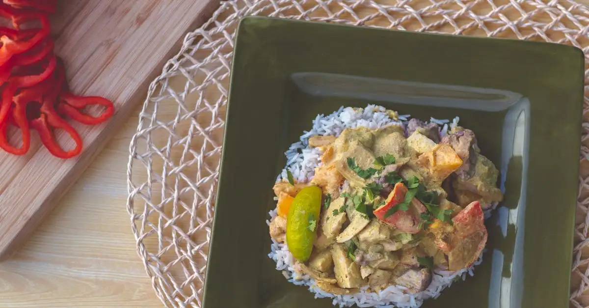 Quels légumes associer au poulet au curry ? Guide complet !