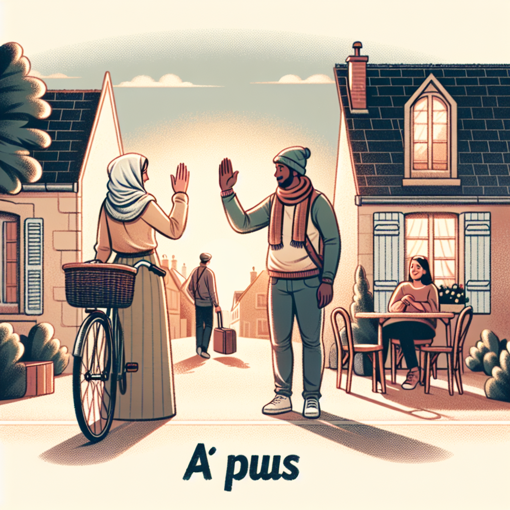 Qu'est-ce que la définition d'« à plus » ?