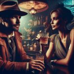 Qui est la femme buveuse de whisky aux côtés d'Indiana Jones ?