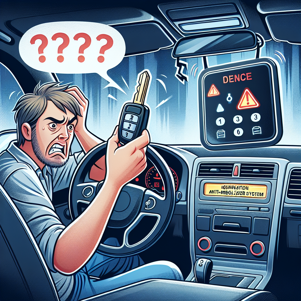 Pourquoi l'antidémarrage ne reconnaît-il pas ma clé ?