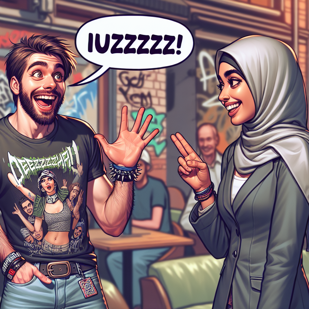 Comment répondre à un salut informel comme 'iuzzzzzzz' ?