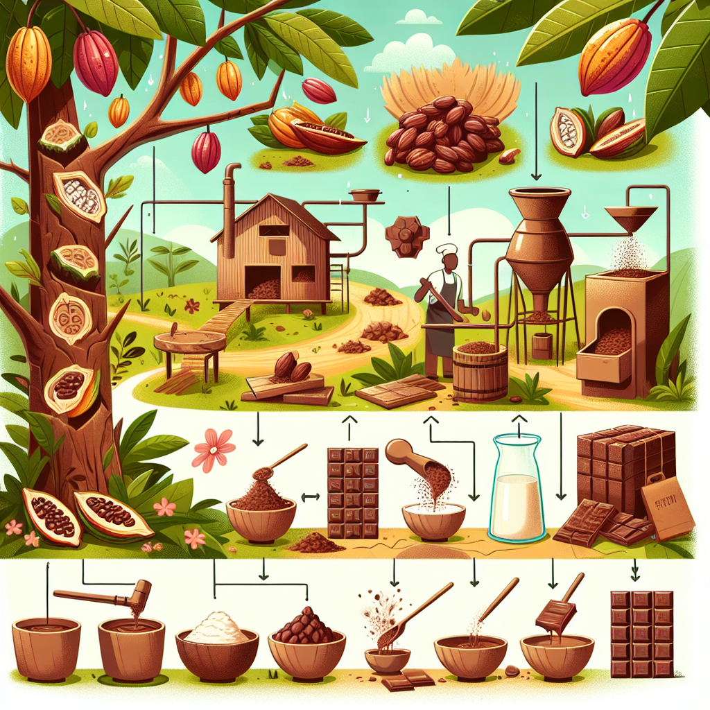 Comment se constitue le chocolat ? Découvrez le processus !